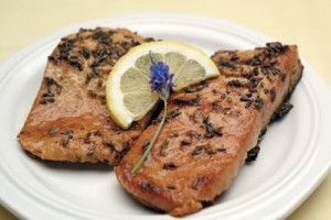 lavender salmon