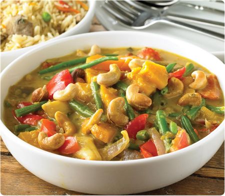 Vegetarian curry recipe