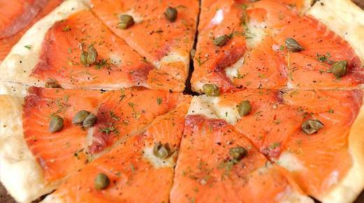 Smoked Salmon Pizza