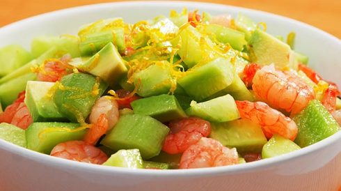 Shrimp and Avocado Salad