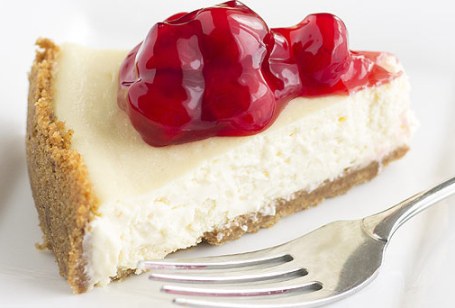 Light Cherry Cheesecake